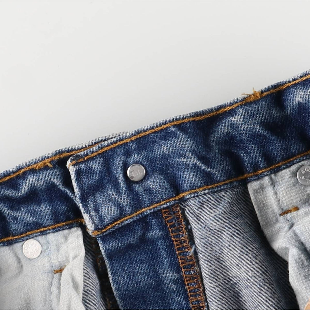 Vintage 1990'S Levi's 505-0216 Tapered Denim Pants, Made in USA, Men's Size 32 cotton blue type Vintage Second Hand