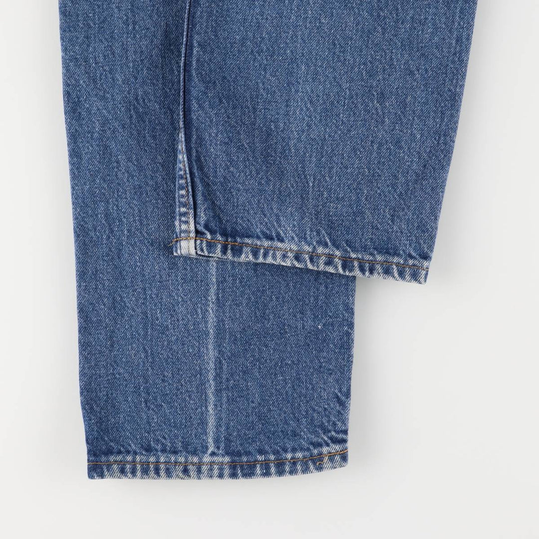 Vintage 1990'S Levi's 505-0216 Tapered Denim Pants, Made in USA, Men's Size 32 cotton blue type Vintage Second Hand