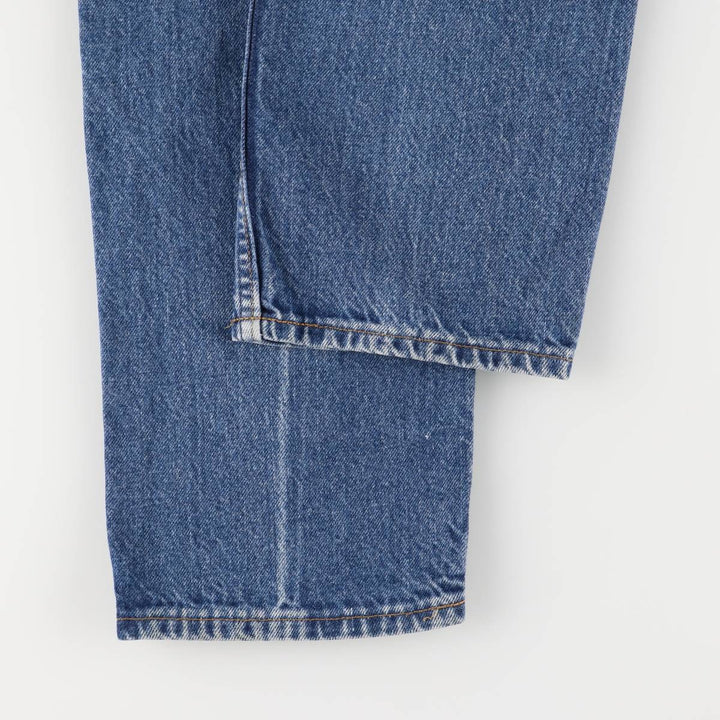 Vintage 1990'S Levi's 505-0216 Tapered Denim Pants, Made in USA, Men's Size 32 cotton blue type Vintage Second Hand