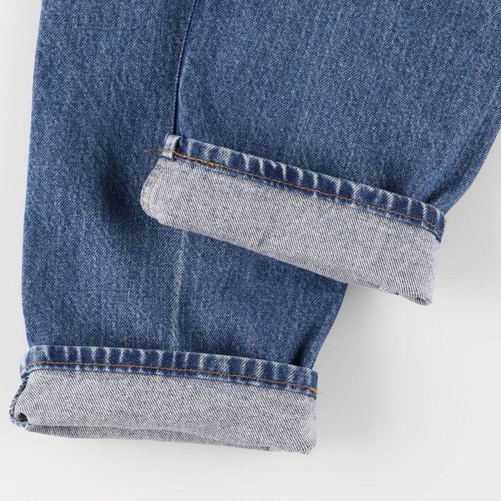 Vintage 1990'S Levi's 505-0216 Tapered Denim Pants, Made in USA, Men's Size 32 cotton blue type Vintage Second Hand