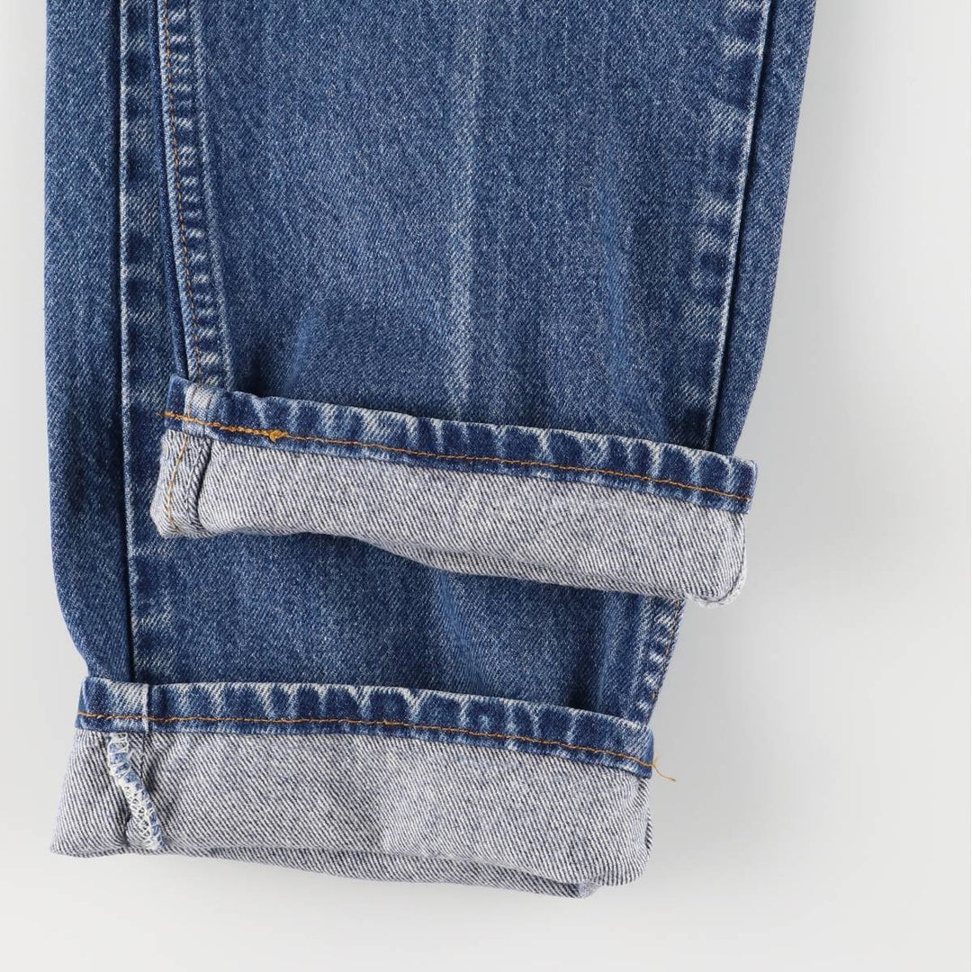 Vintage 1990'S Levi's 505-0216 Tapered Denim Pants, Made in USA, Men's Size 32 cotton blue type Vintage Second Hand