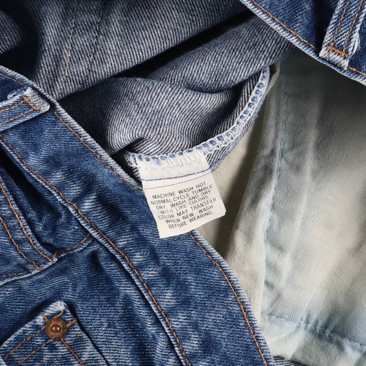 80'S Levi's 505-0217 Tapered Denim Pants Made in USA Men's W34 Vintage cotton blue type Vintage Second Hand