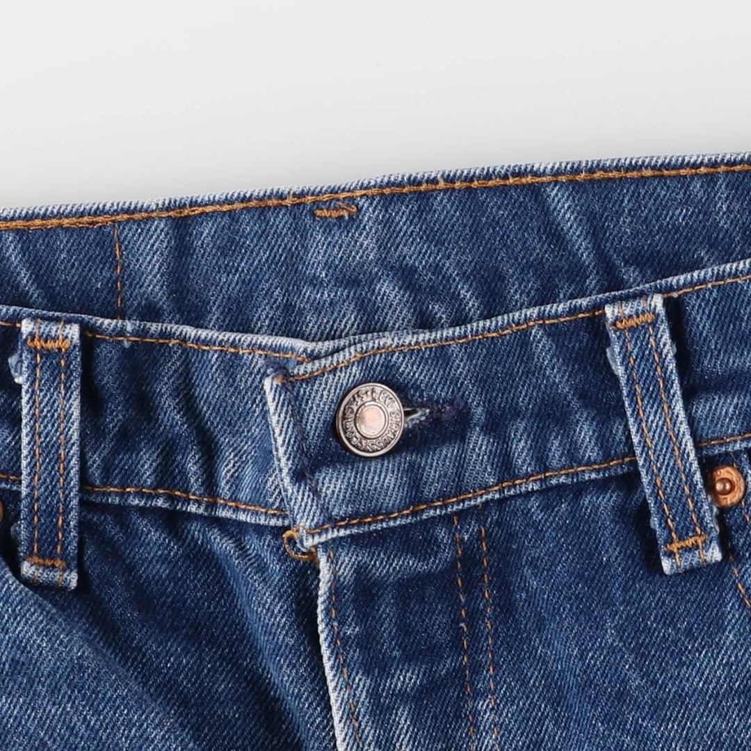80'S Levi's 505-0217 Tapered Denim Pants Made in USA Men's W34 Vintage cotton blue type Vintage Second Hand