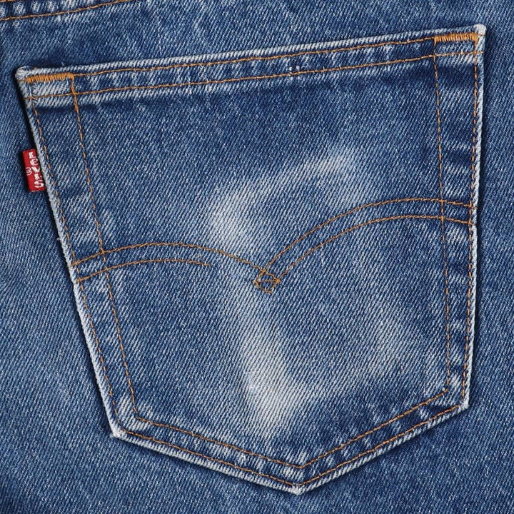 80'S Levi's 505-0217 Tapered Denim Pants Made in USA Men's W34 Vintage cotton blue type Vintage Second Hand
