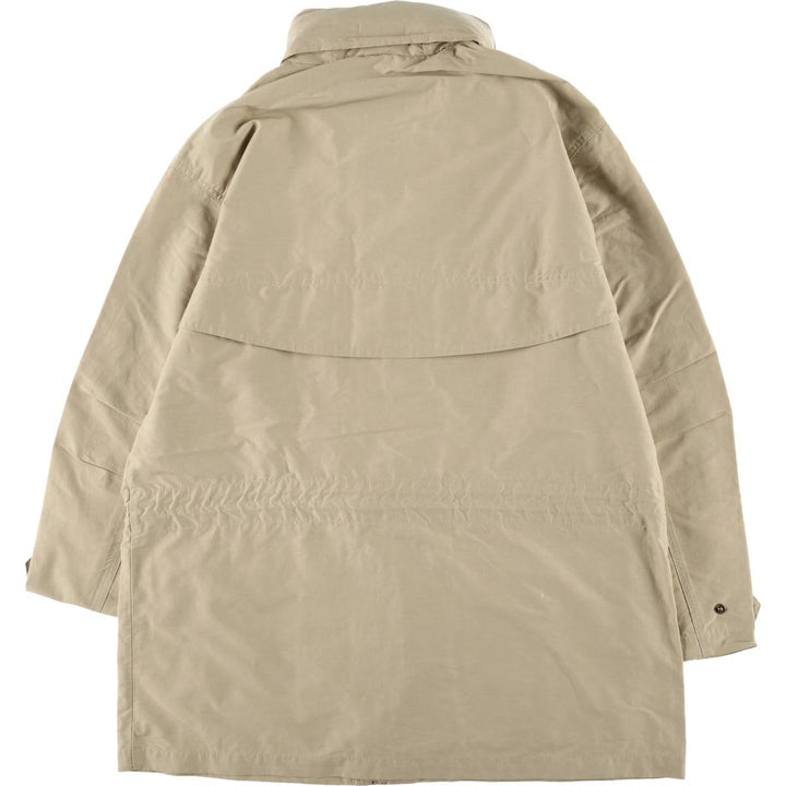 70s-80'S LLBean Mountain Jacket, Shell Jacket, Men's Size L cotton Beige type Vintage Second Hand