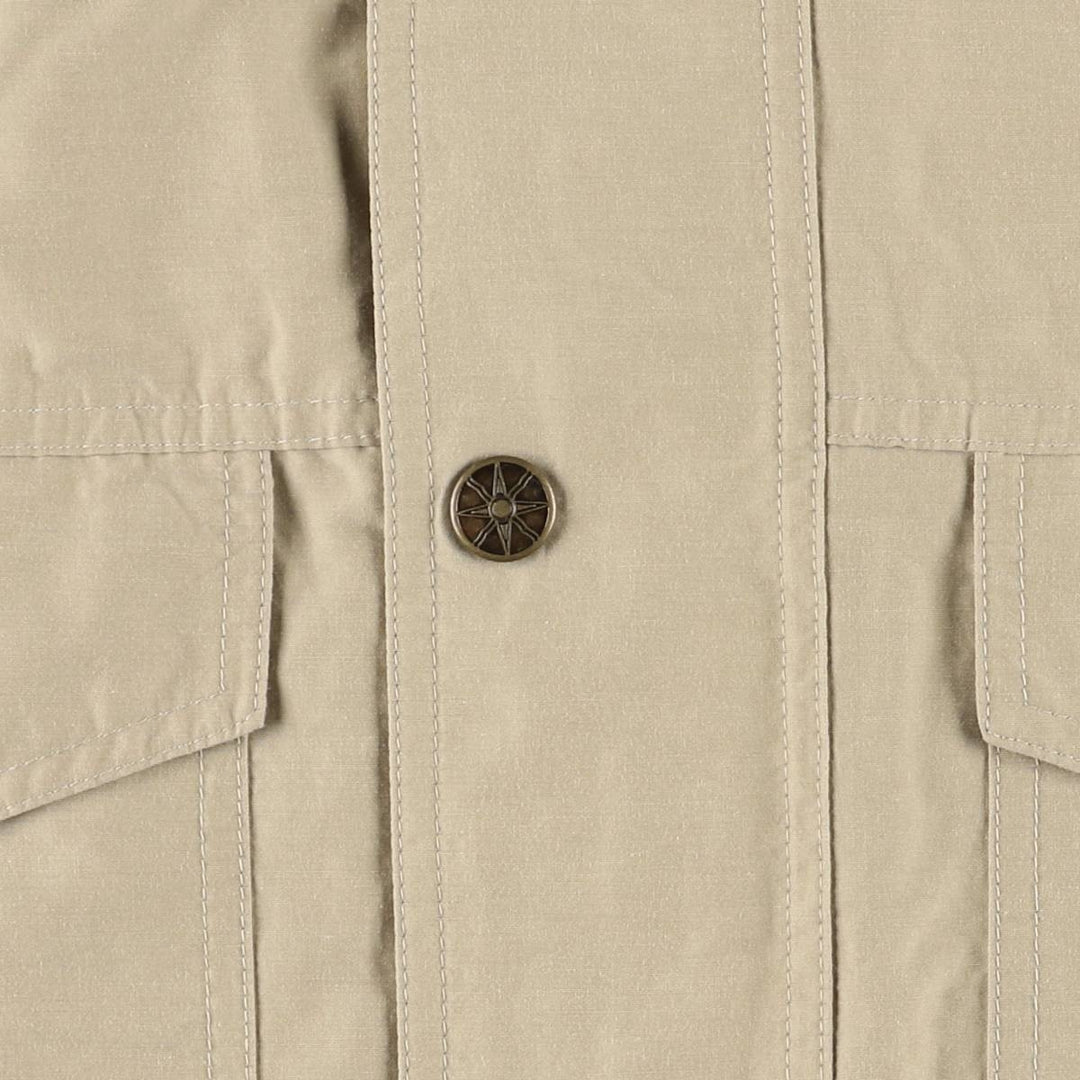 70s-80'S LLBean Mountain Jacket, Shell Jacket, Men's Size L cotton Beige type Vintage Second Hand