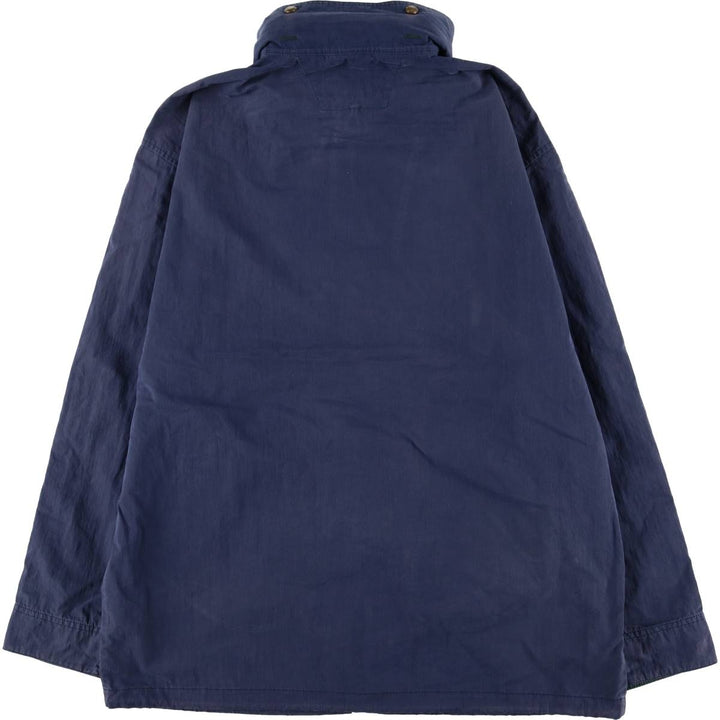 LLBean Mountain Jacket, Shell Jacket, Men's Size L cotton navy blue type Vintage Second Hand