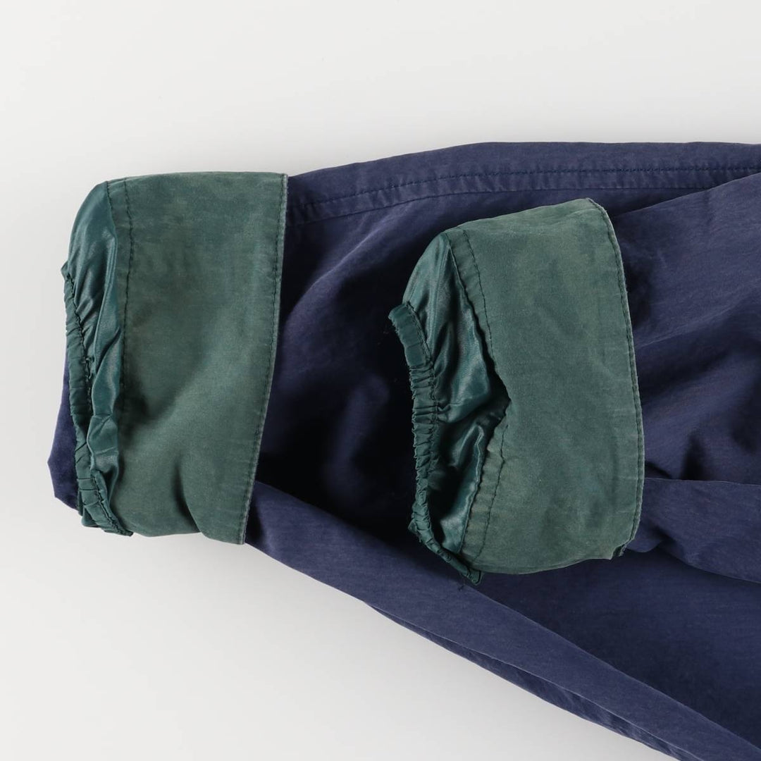 LLBean Mountain Jacket, Shell Jacket, Men's Size L cotton navy blue type Vintage Second Hand