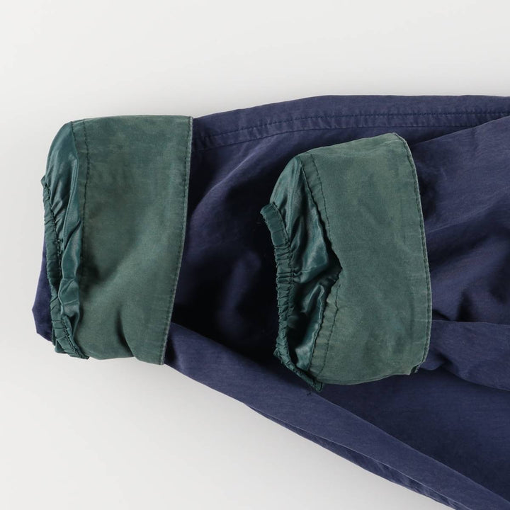 LLBean Mountain Jacket, Shell Jacket, Men's Size L cotton navy blue type Vintage Second Hand