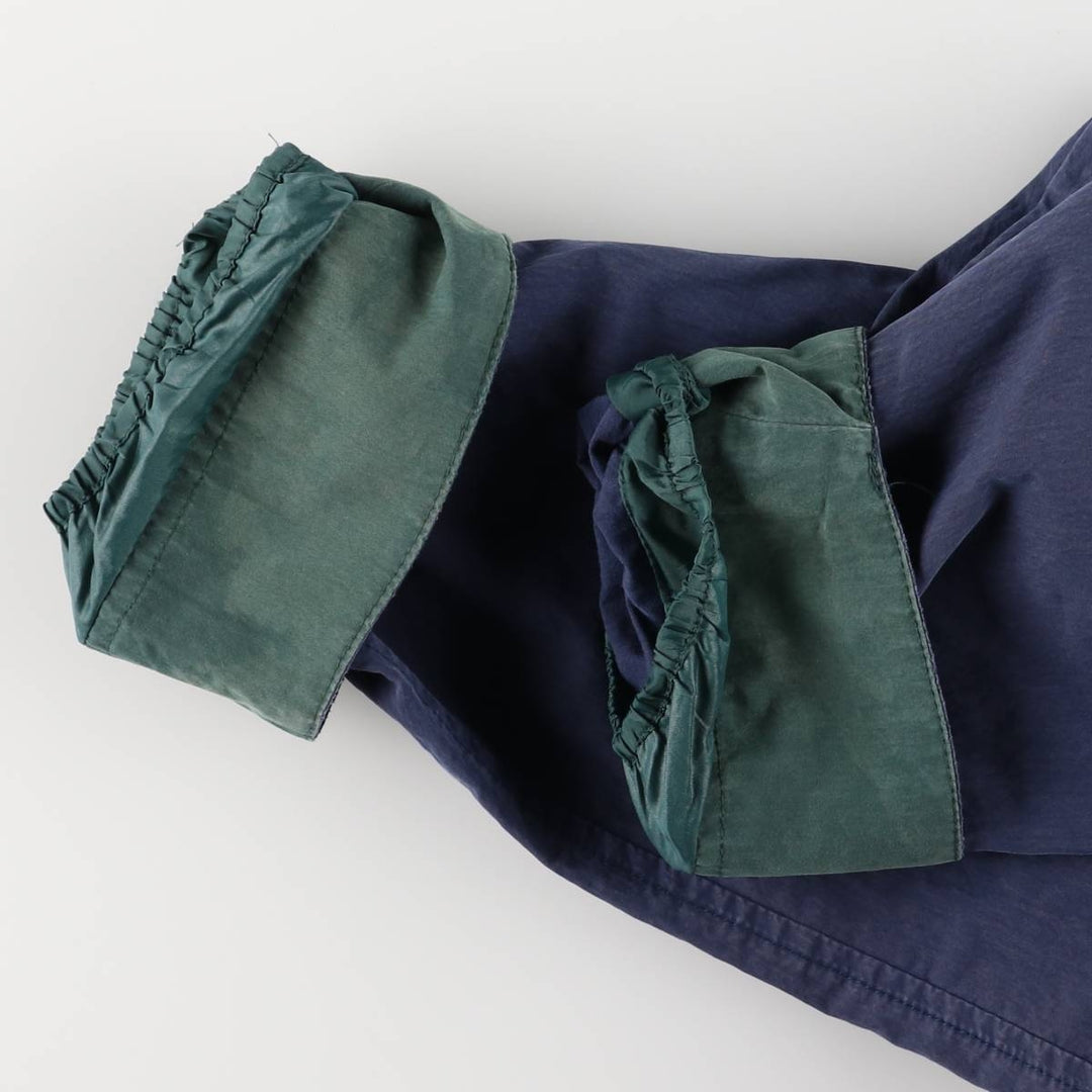 LLBean Mountain Jacket, Shell Jacket, Men's Size L cotton navy blue type Vintage Second Hand