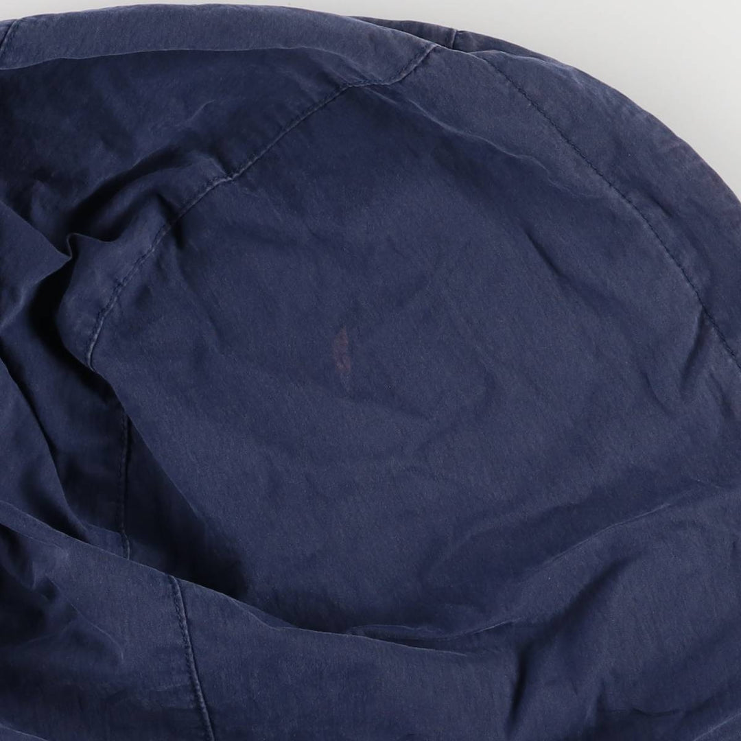 LLBean Mountain Jacket, Shell Jacket, Men's Size L cotton navy blue type Vintage Second Hand