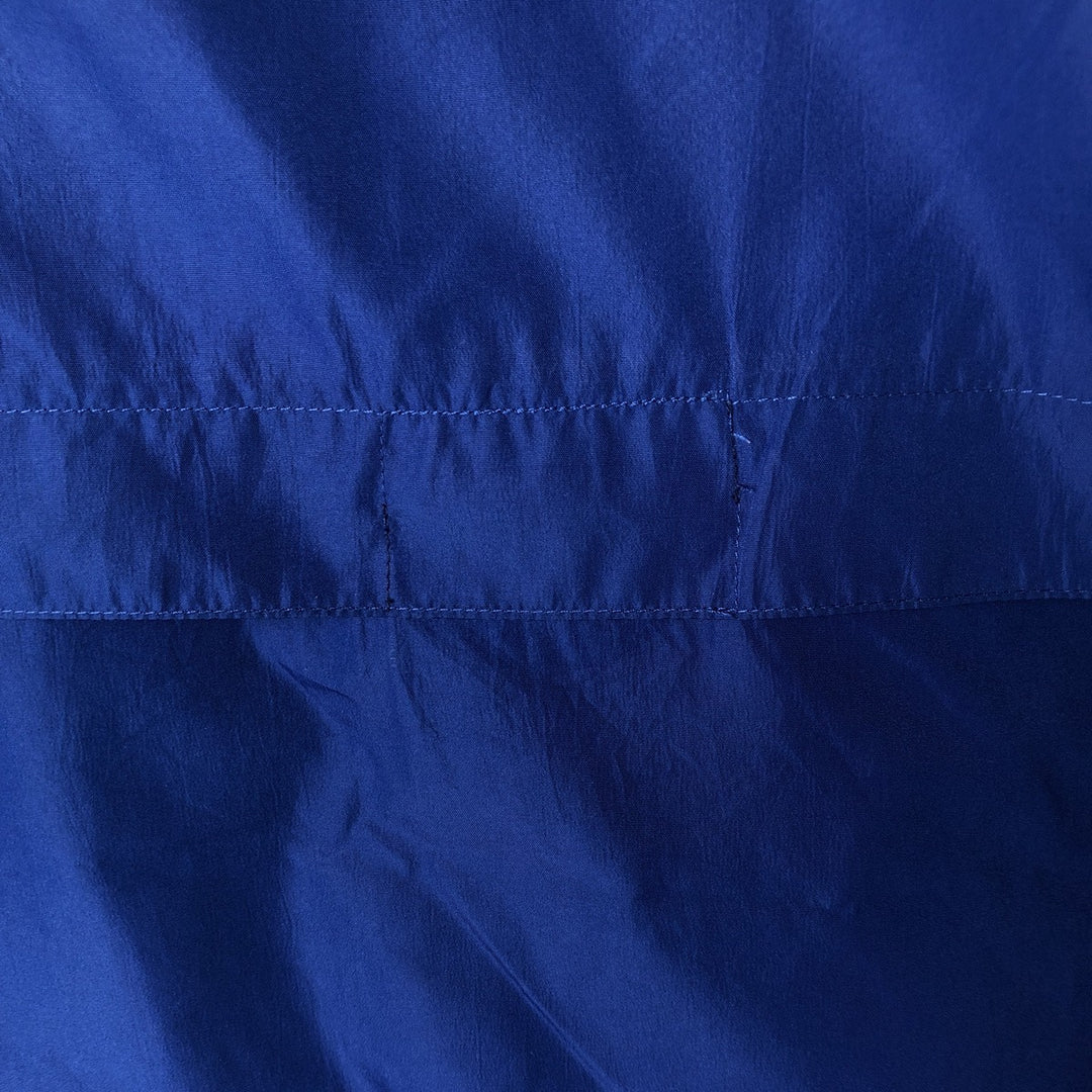 Ralph Lauren CHAPS hooded windbreaker, men's size L polyester blue type Vintage Second Hand