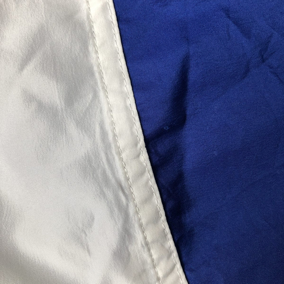 Ralph Lauren CHAPS hooded windbreaker, men's size L polyester blue type Vintage Second Hand