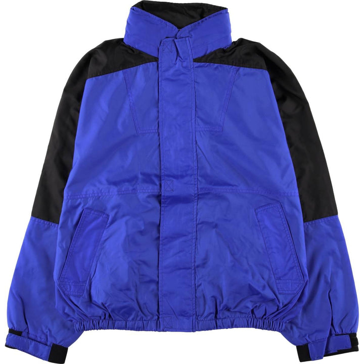 90'S Marlboro nylon jacket, men's size L Nylon blue type Vintage Second Hand