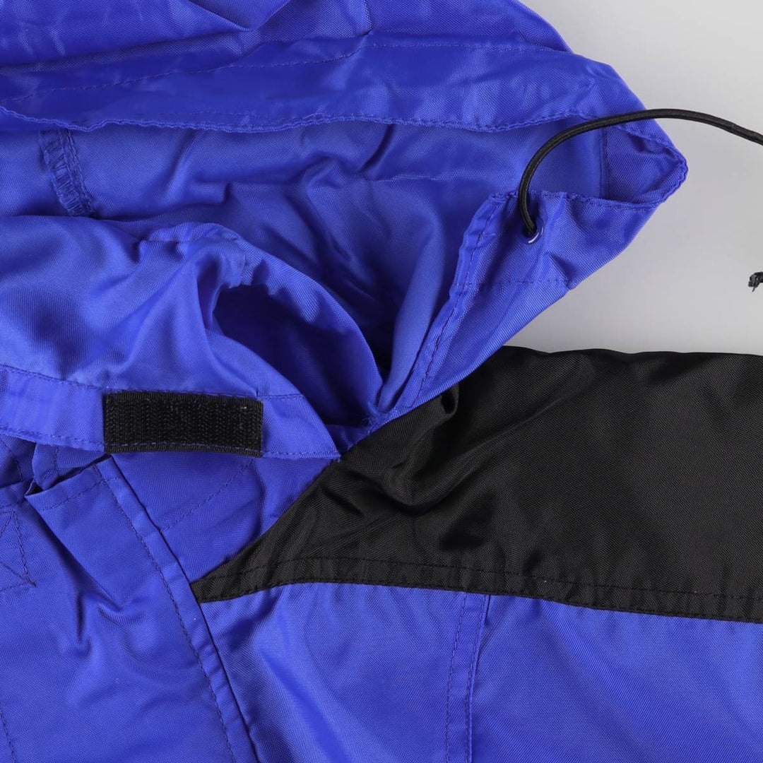 90'S Marlboro nylon jacket, men's size L Nylon blue type Vintage Second Hand