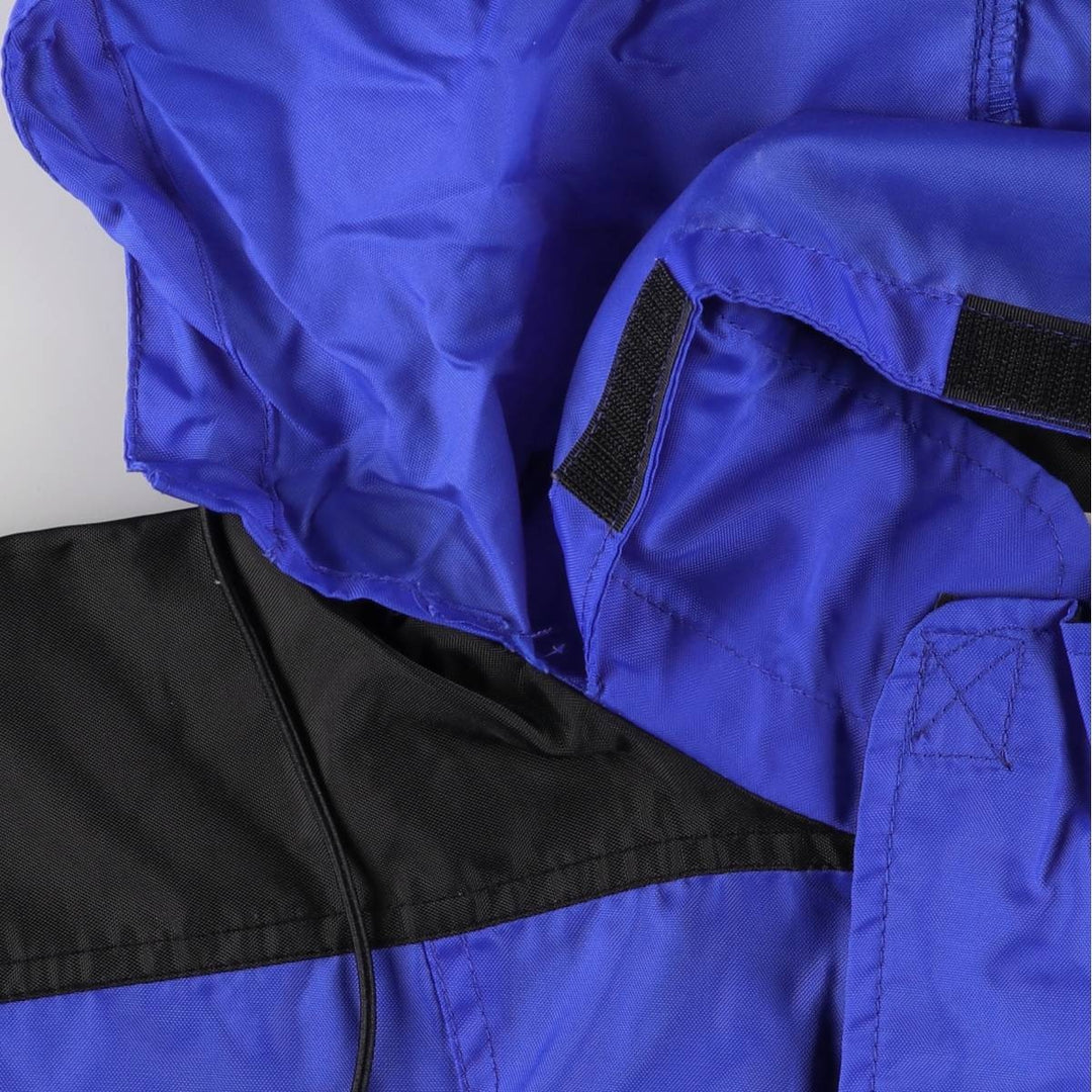 90'S Marlboro nylon jacket, men's size L Nylon blue type Vintage Second Hand