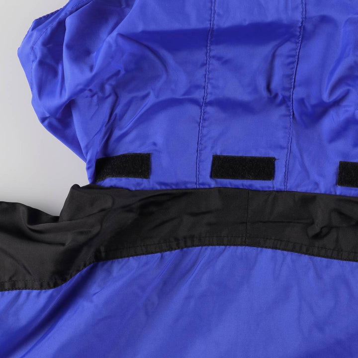 90'S Marlboro nylon jacket, men's size L Nylon blue type Vintage Second Hand