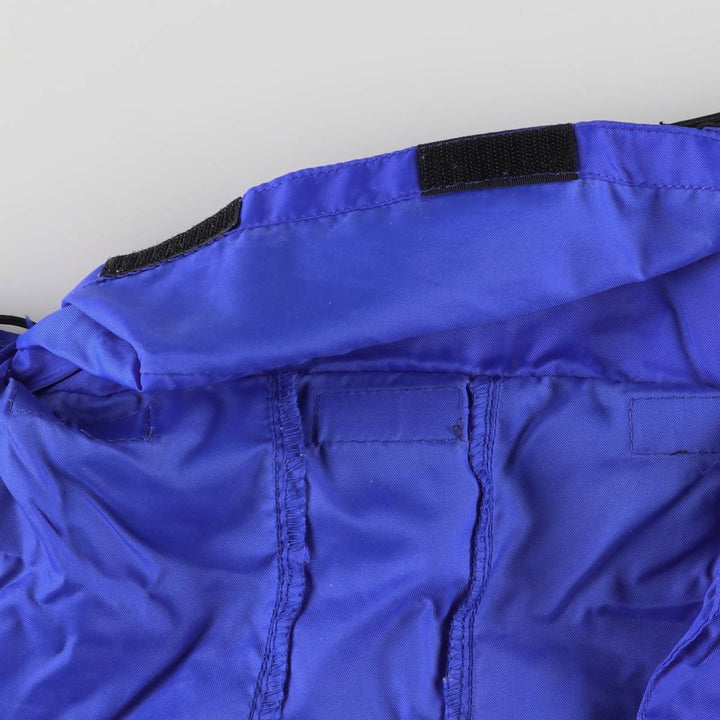 90'S Marlboro nylon jacket, men's size L Nylon blue type Vintage Second Hand