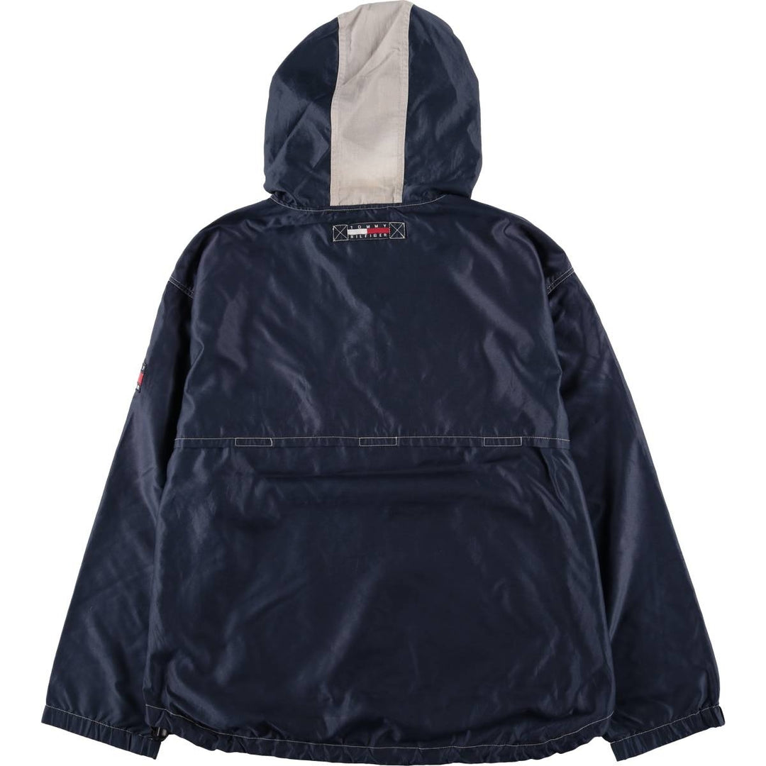 Tommy Hilfiger Anorak Parka Men's XL polyester navy blue type Vintage Second Hand