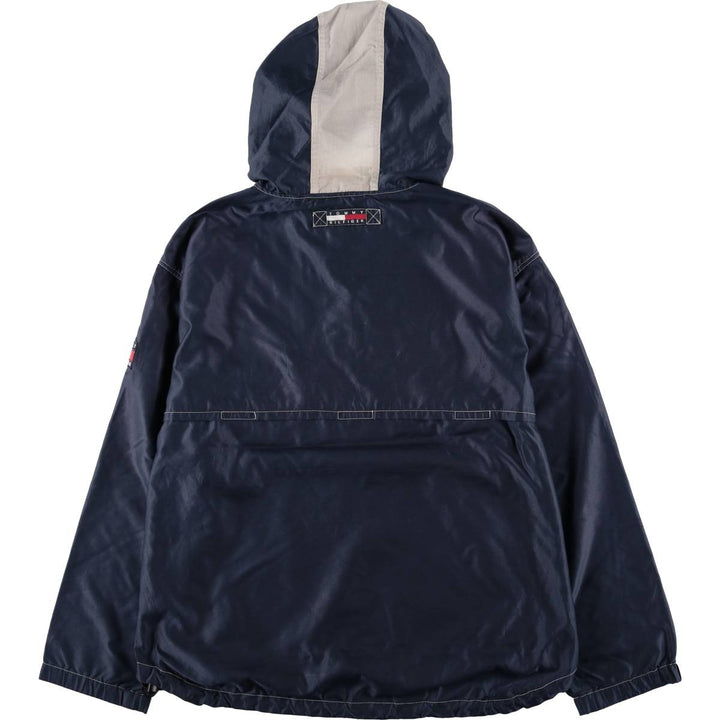 Tommy Hilfiger Anorak Parka Men's XL polyester navy blue type Vintage Second Hand