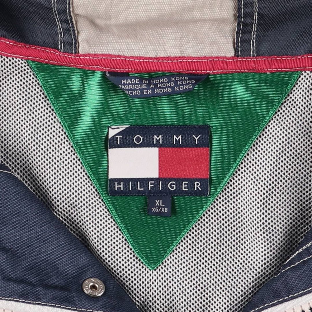 Tommy Hilfiger Anorak Parka Men's XL polyester navy blue type Vintage Second Hand