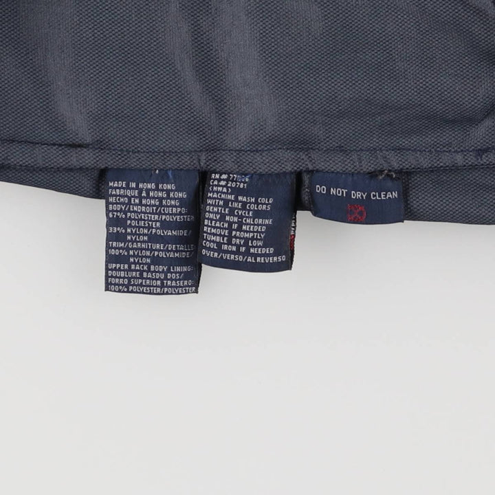 Tommy Hilfiger Anorak Parka Men's XL polyester navy blue type Vintage Second Hand