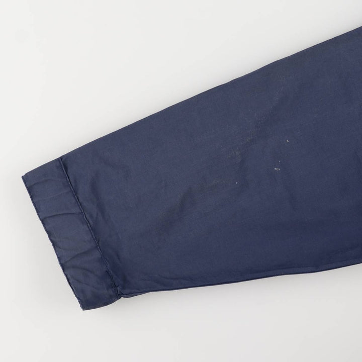 90'S Tommy Hilfiger nylon parka, men's size L, vintage Nylon navy blue type Vintage Second Hand