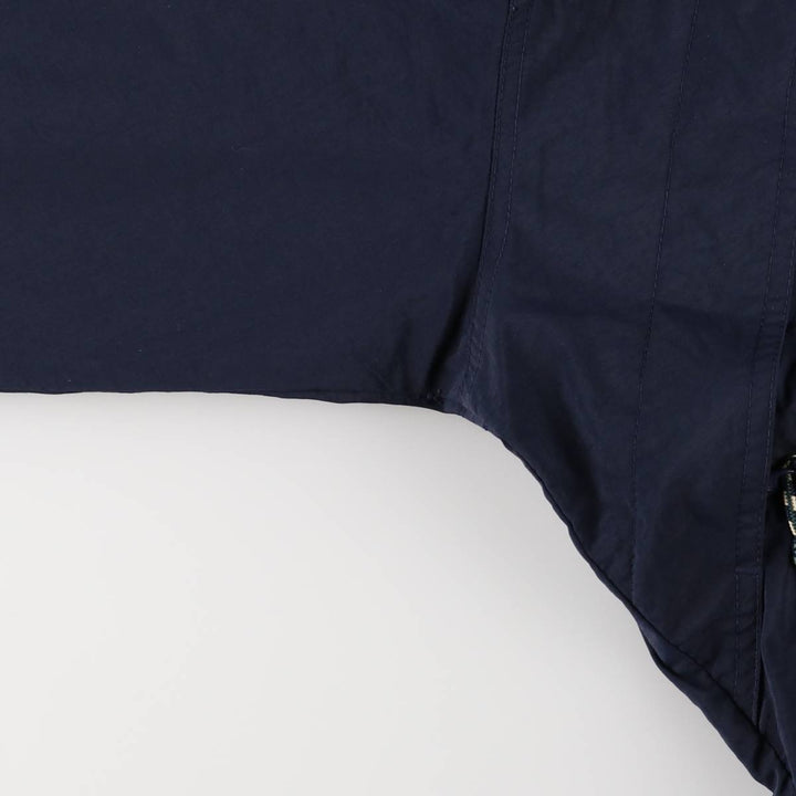 Vintage 90'S Timberland nylon jacket, size M, men's Nylon navy blue type Vintage Second Hand