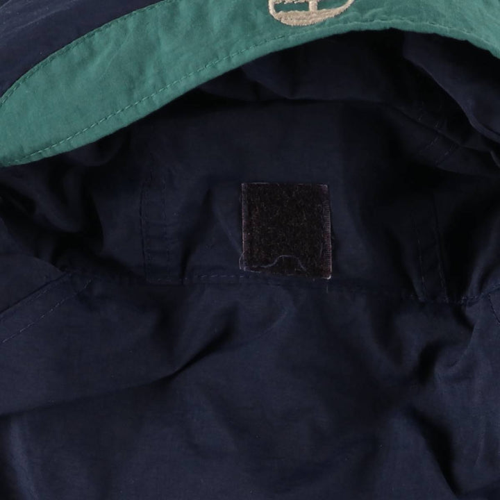 Vintage 90'S Timberland nylon jacket, size M, men's Nylon navy blue type Vintage Second Hand
