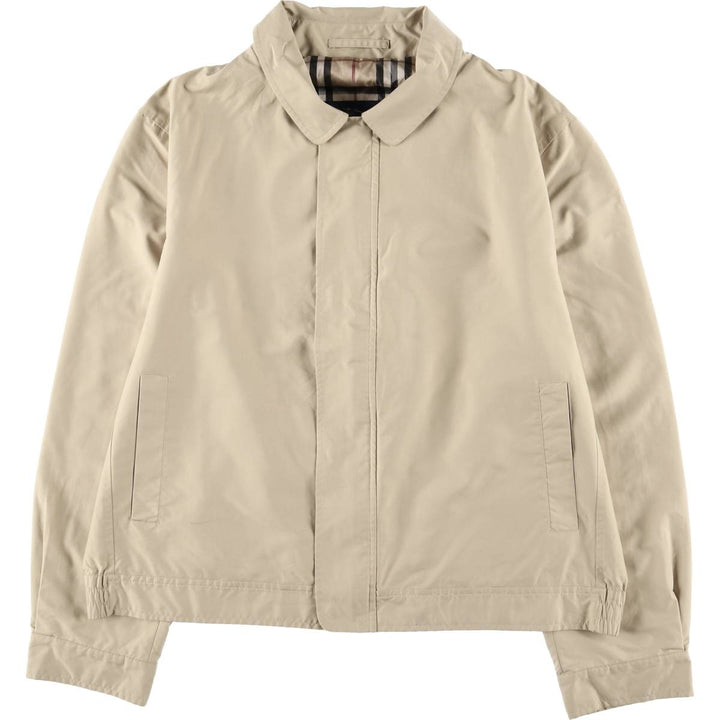 Burberry's BURBERRY LONDON windbreaker, made in the USA, men's size XL polyester Beige type Vintage Second Hand