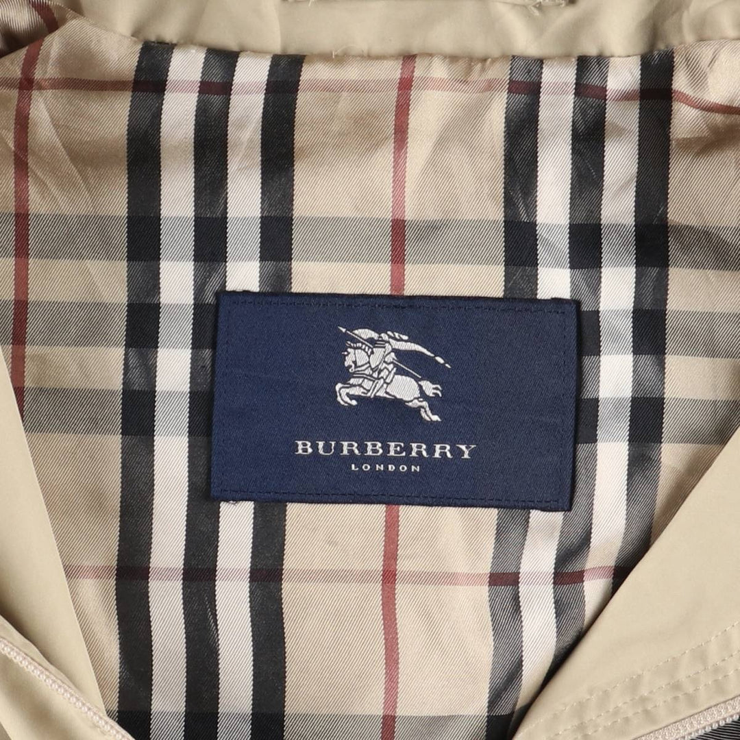 Burberry's BURBERRY LONDON windbreaker, made in the USA, men's size XL polyester Beige type Vintage Second Hand
