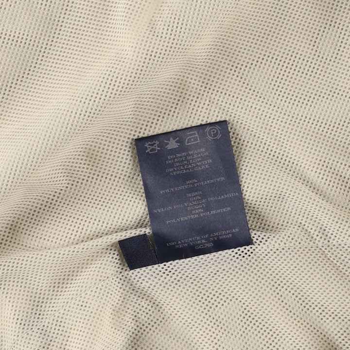 Burberry's BURBERRY LONDON windbreaker, made in the USA, men's size XL polyester Beige type Vintage Second Hand