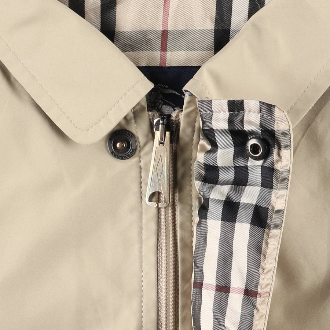 Burberry's BURBERRY LONDON windbreaker, made in the USA, men's size XL polyester Beige type Vintage Second Hand