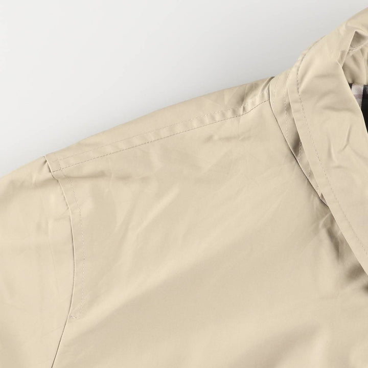 Burberry's BURBERRY LONDON windbreaker, made in the USA, men's size XL polyester Beige type Vintage Second Hand