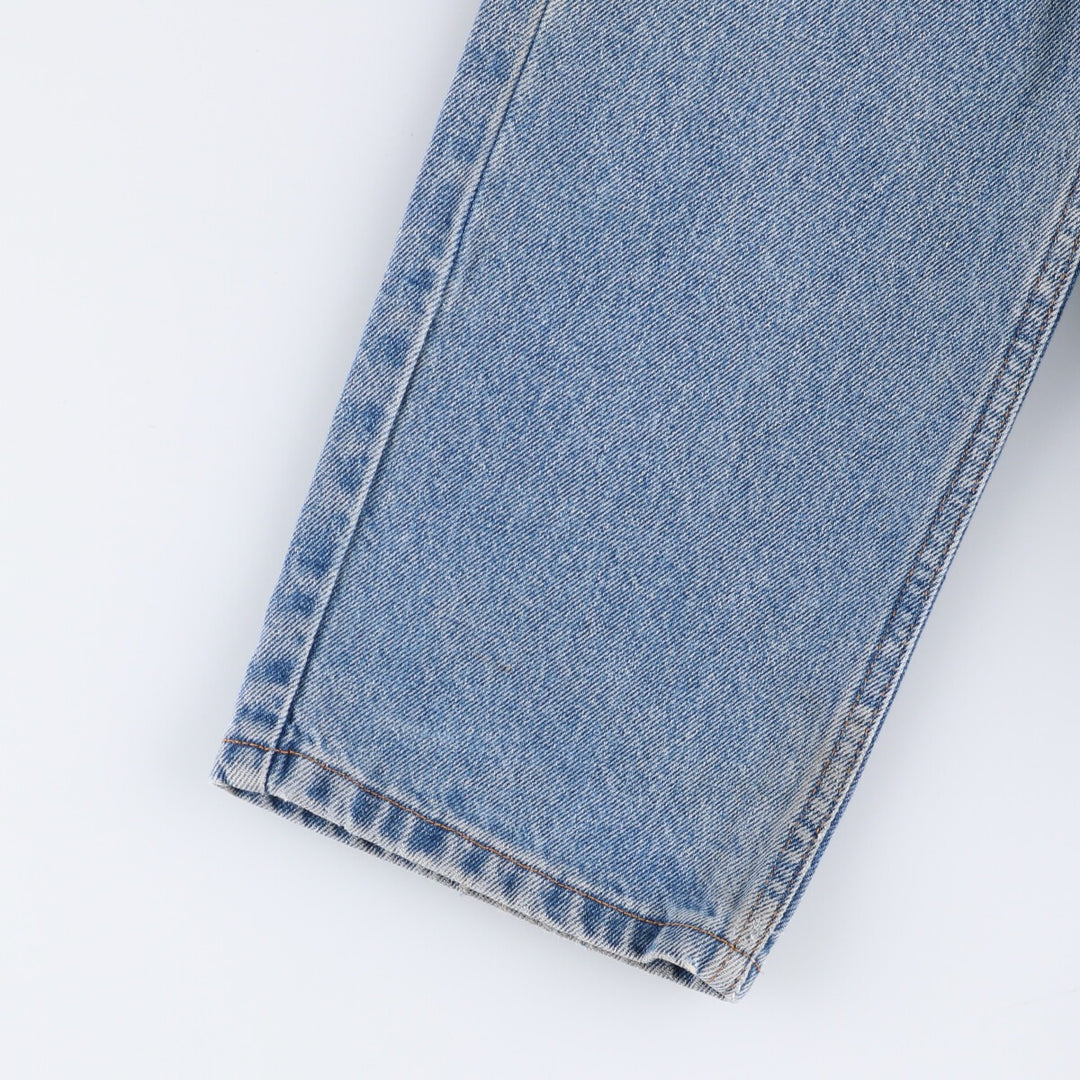 90'S Levi's 505 REGULAR FIT STRAIGHT LEG Orange Tab Tapered Denim Pants Men's W34 Vintage cotton blue type Vintage Second Hand