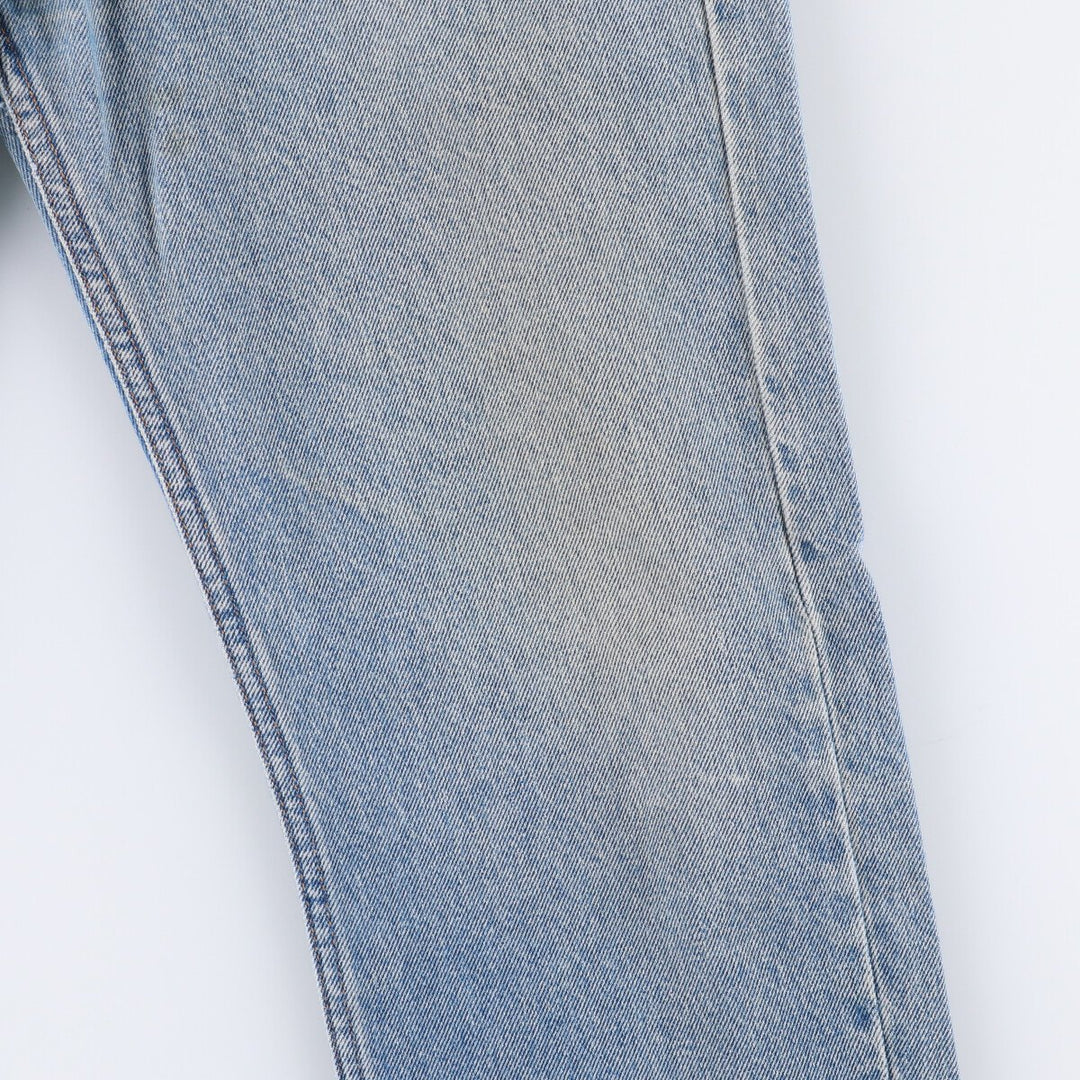 90'S Levi's 505 REGULAR FIT STRAIGHT LEG Orange Tab Tapered Denim Pants Men's W34 Vintage cotton blue type Vintage Second Hand