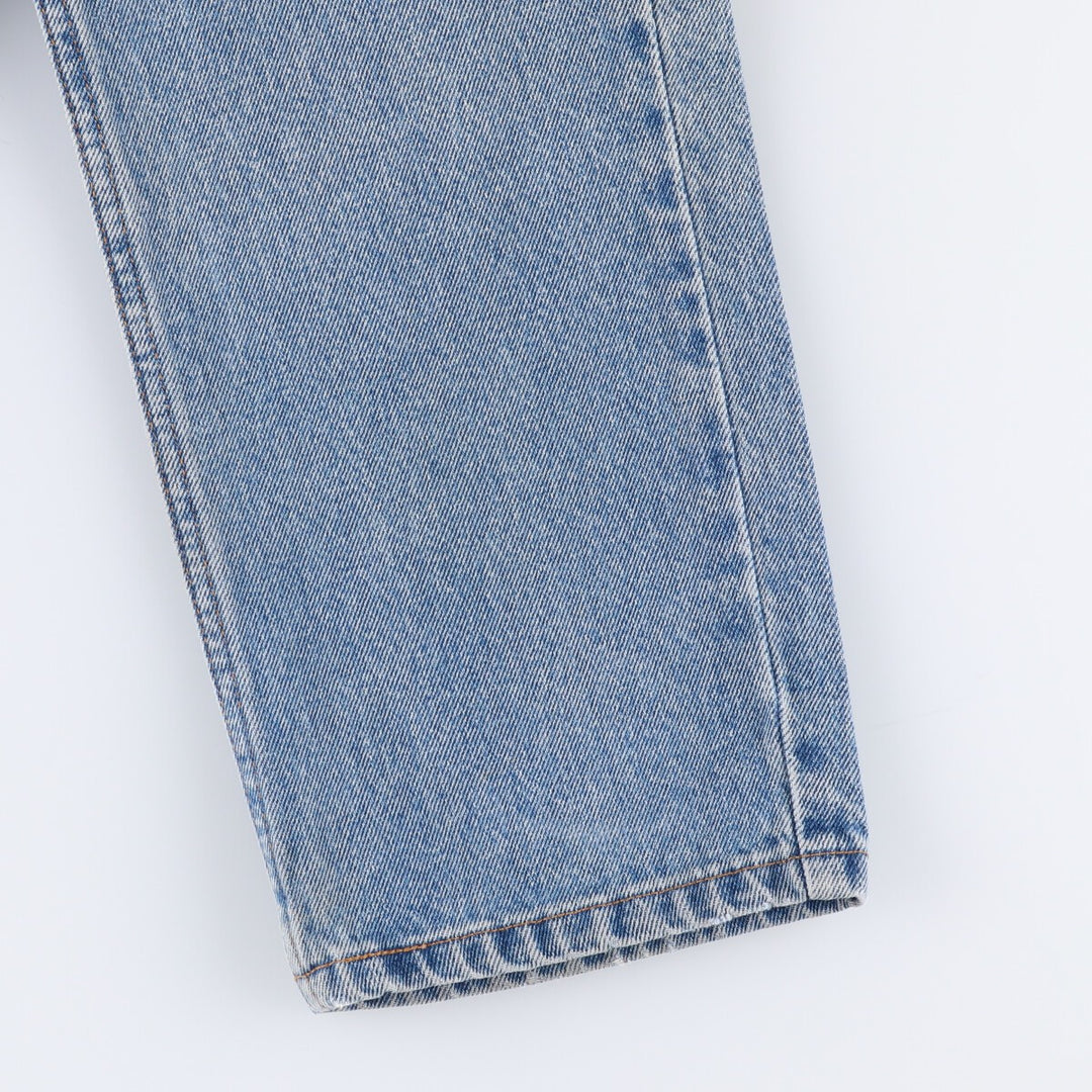 90'S Levi's 505 REGULAR FIT STRAIGHT LEG Orange Tab Tapered Denim Pants Men's W34 Vintage cotton blue type Vintage Second Hand
