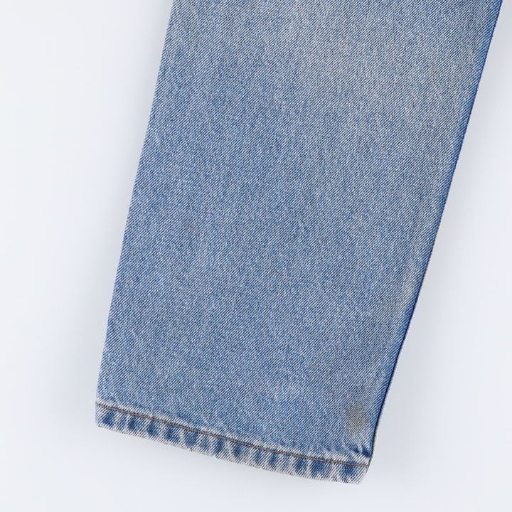 90'S Levi's 505 REGULAR FIT STRAIGHT LEG Orange Tab Tapered Denim Pants Men's W34 Vintage cotton blue type Vintage Second Hand