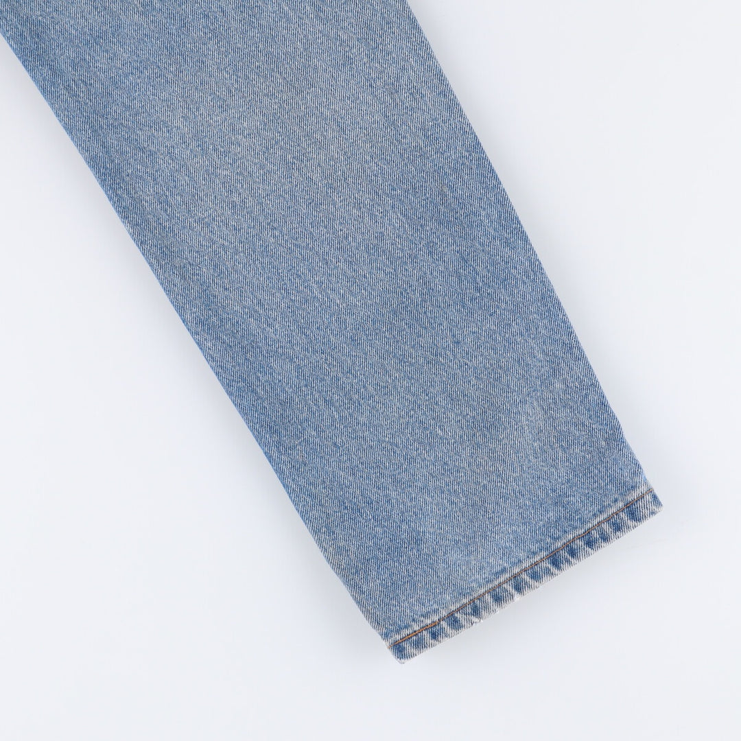 90'S Levi's 505 REGULAR FIT STRAIGHT LEG Orange Tab Tapered Denim Pants Men's W34 Vintage cotton blue type Vintage Second Hand