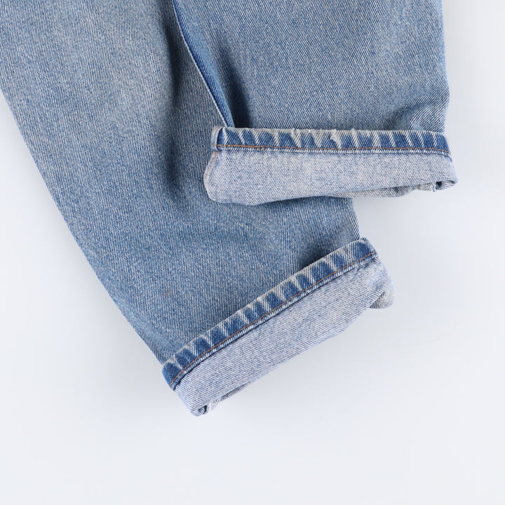 90'S Levi's 505 REGULAR FIT STRAIGHT LEG Orange Tab Tapered Denim Pants Men's W34 Vintage cotton blue type Vintage Second Hand