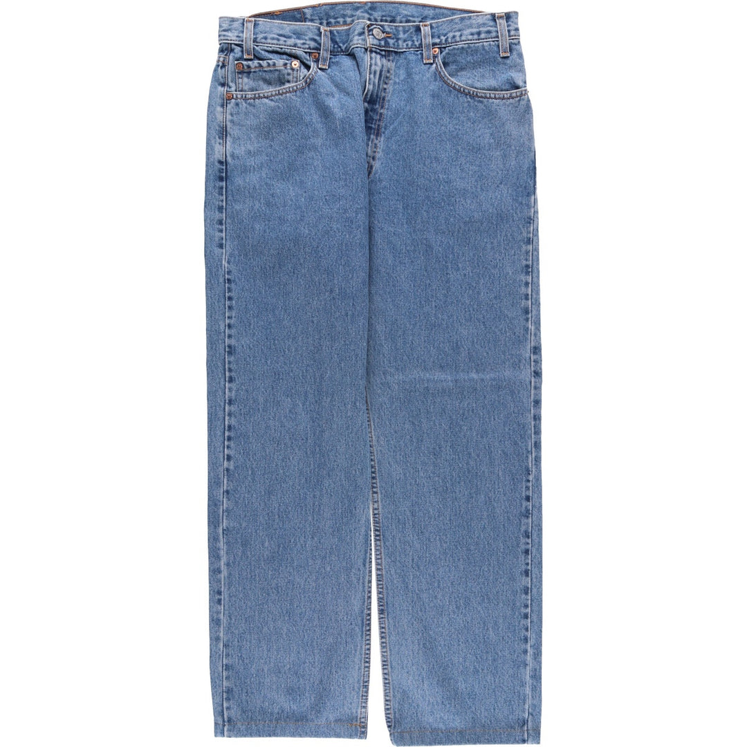 90'S Levi's 505 Regular Fit Straight Leg Tapered Denim Pants, Men's Size 36 cotton blue type Vintage Second Hand