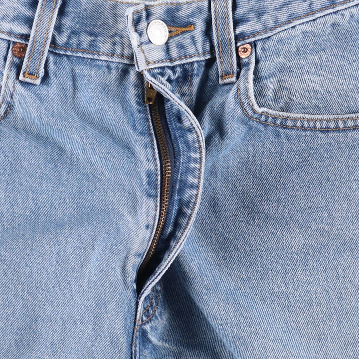 00'S Levi's 505 REGULAR FIT STRAIGHT LEG tapered denim pants for men, W30 equivalent cotton blue type Vintage Second Hand