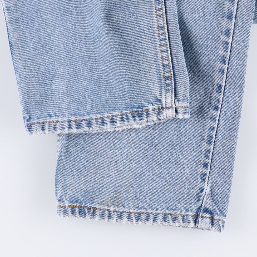 00'S Levi's 505 REGULAR FIT STRAIGHT LEG tapered denim pants for men, W30 equivalent cotton blue type Vintage Second Hand