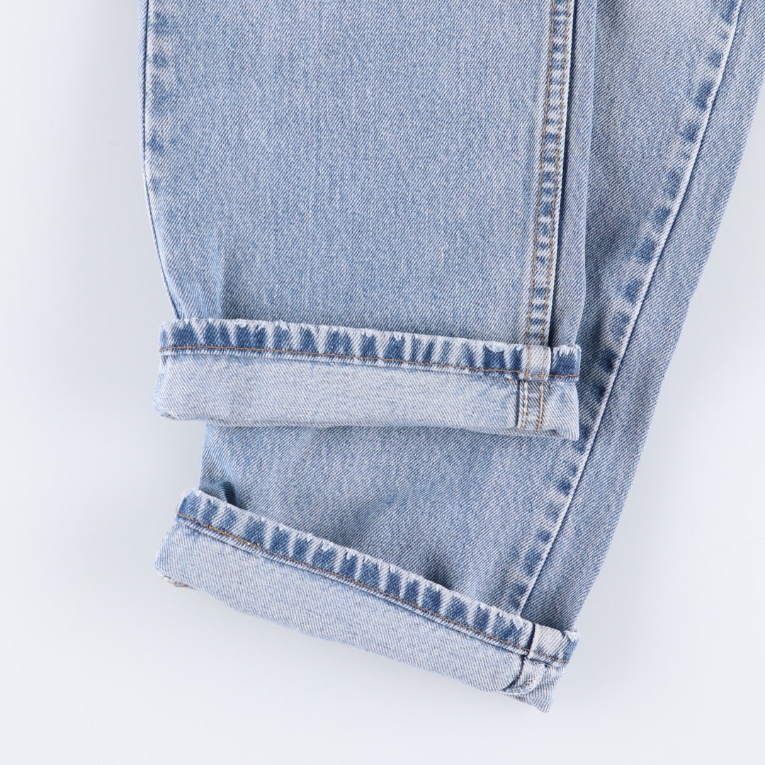 00'S Levi's 505 REGULAR FIT STRAIGHT LEG tapered denim pants for men, W30 equivalent cotton blue type Vintage Second Hand