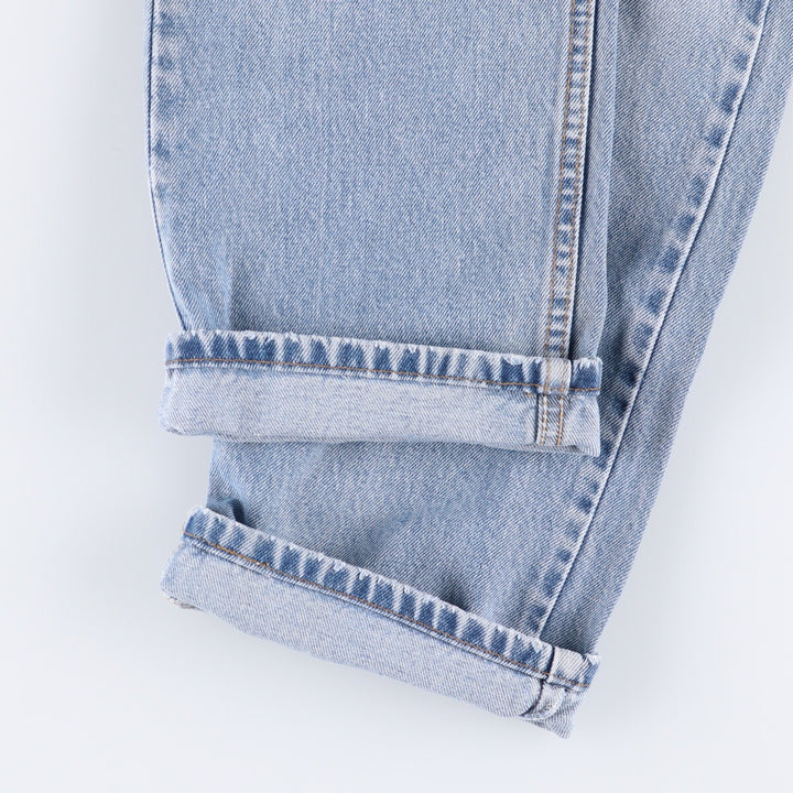 00'S Levi's 505 REGULAR FIT STRAIGHT LEG tapered denim pants for men, W30 equivalent cotton blue type Vintage Second Hand