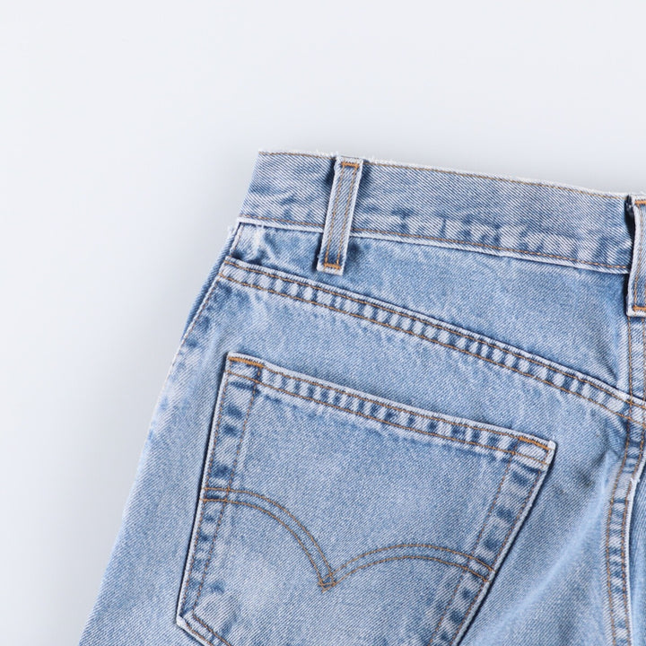 00'S Levi's 505 REGULAR FIT STRAIGHT LEG tapered denim pants for men, W30 equivalent cotton blue type Vintage Second Hand