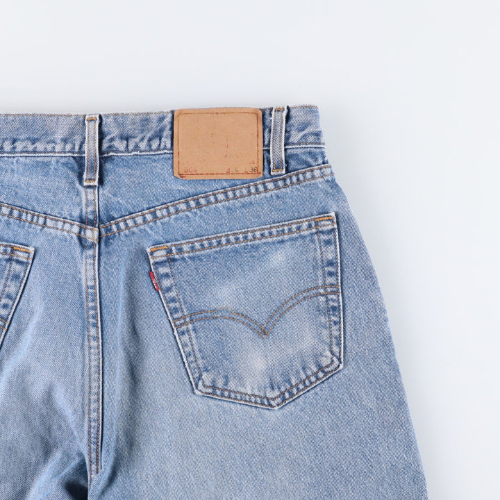 90'S Levi's 505 REGULAR FIT STRAIGHT LEG tapered denim pants for men, size W34, vintage cotton blue type Vintage Second Hand