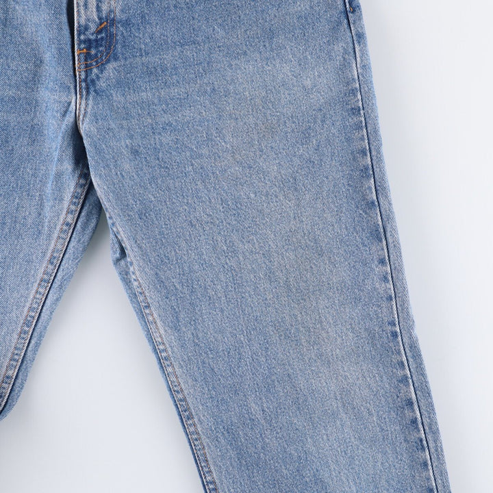 90'S Levi's 505 REGULAR FIT STRAIGHT LEG tapered denim pants for men, W33 equivalent, vintage cotton blue type Vintage Second Hand
