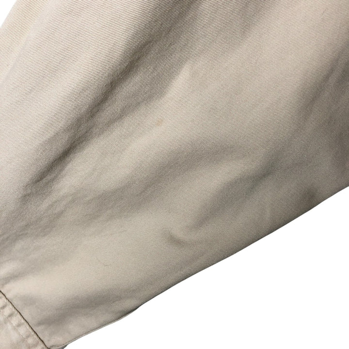 Ralph Lauren LAUREN Long Sleeve Fishing Shirt, Women's Size L cotton Beige type Vintage Second Hand