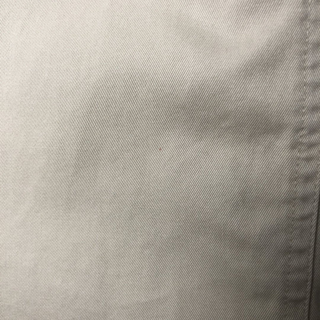 Ralph Lauren LAUREN Long Sleeve Fishing Shirt, Women's Size L cotton Beige type Vintage Second Hand